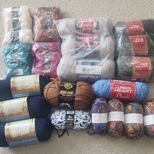 Assorted Yarn Collection